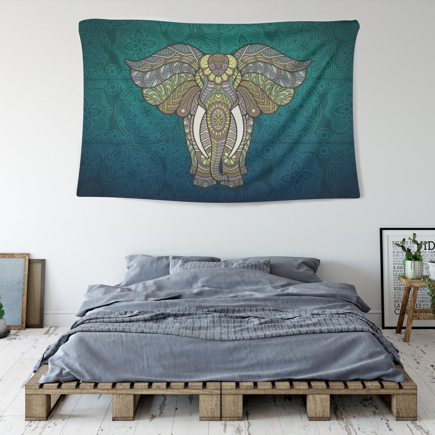 Beautiful Elephant Tapestry